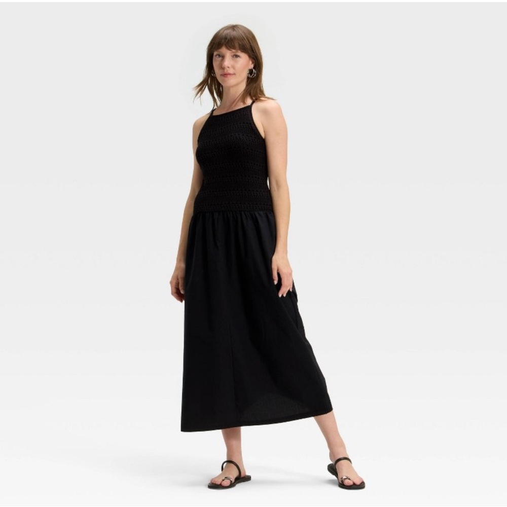 Women’s drop waist sweater dress